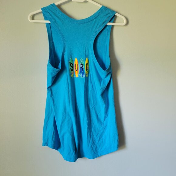 District Perfect Tri Tank Women's Small Racerback Shirt 2pc Bundle Pink & Blue - Picture 3 of 9